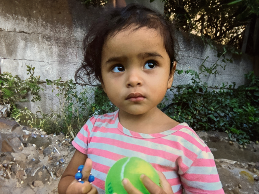 Photo: Noemi, a recipient of aid from Canadian Food for Children in Honduras